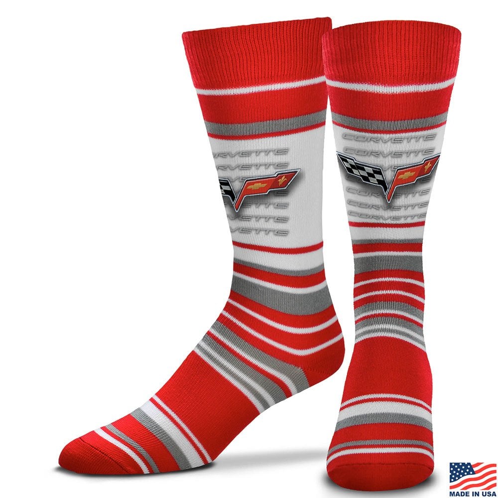 C6 Corvette Stripe Socks