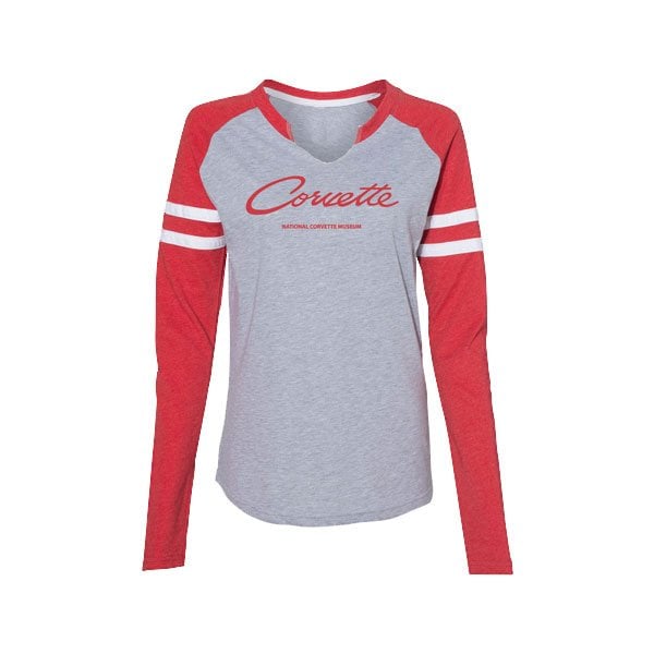 Corvette Ladies Raglan Top Lifestyle