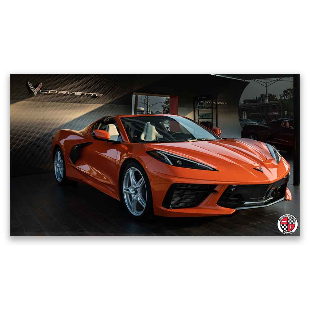 Corvette Customized Vivid Metal Sign