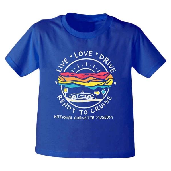 Live Love Drive Corvette Toddler T-shirt