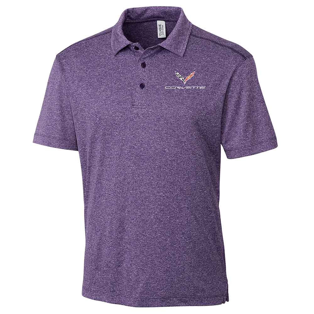 C7 Corvette Men's Charge Active Polo