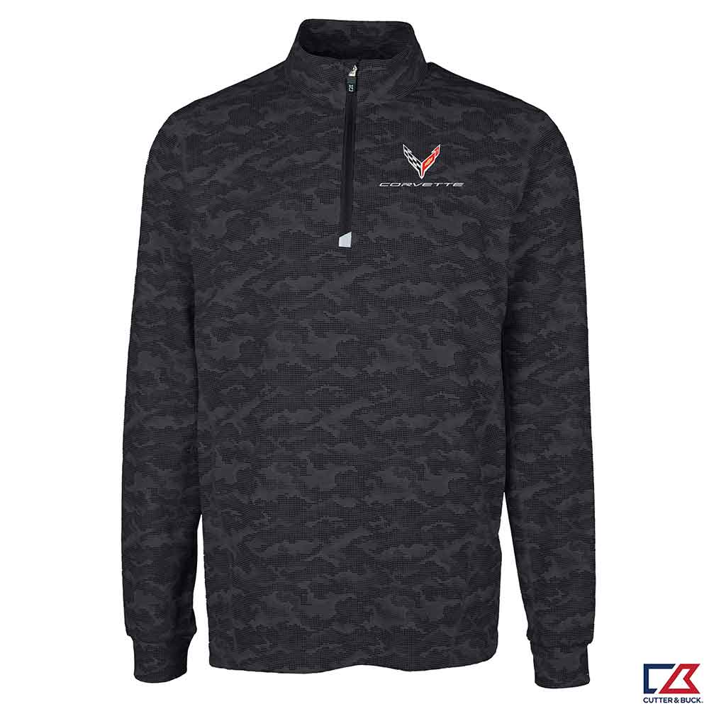 C8 Corvette Traverse Camo Quarter-Zip