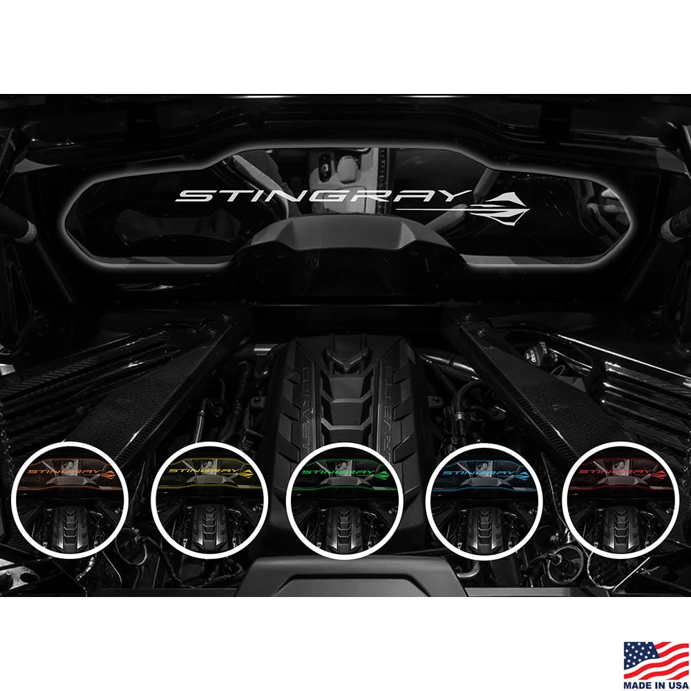 C8 Stingray Illuminated Windrestrictor