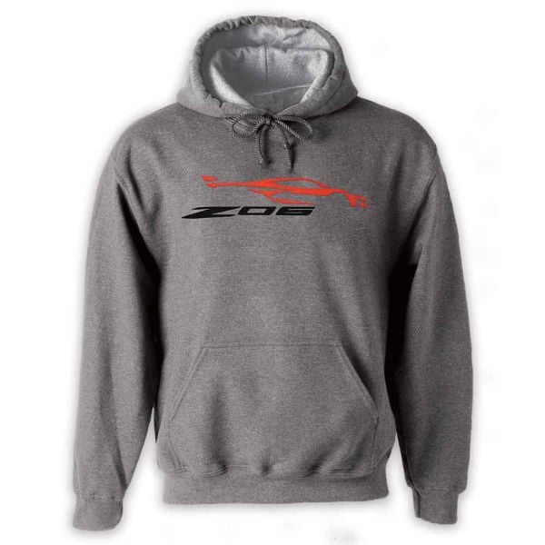 C8 Z06 Gesture Fundamental Fleece Hoodie