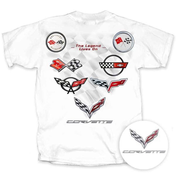 C1-C7 The Legend Lives On T-shirt
