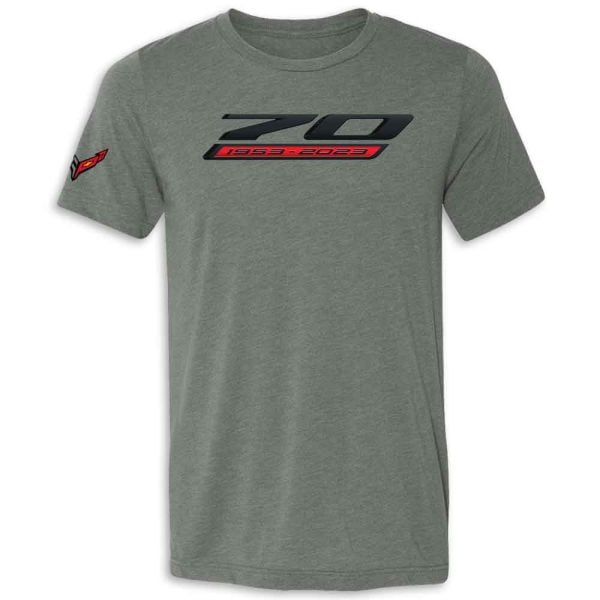 C8 Corvette 70th Anniversary T-shirt