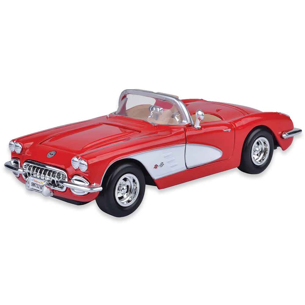 1959 Corvette Red Diecast Model
