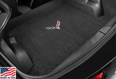 C7 Corvette Emblem Cargo Mat