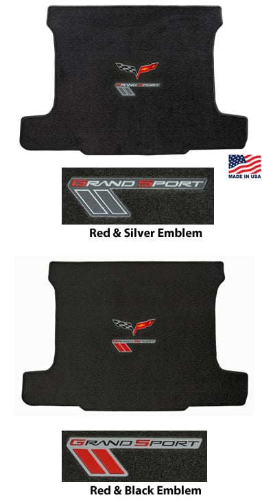 C6 Grand Sport Double Emblem Cargo Mat