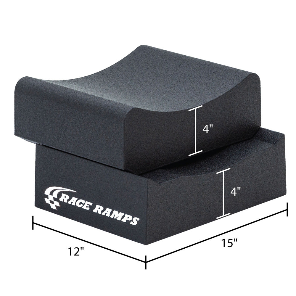 Image showing the dimensions for the Wheel Cribs 8 Inch two Piece