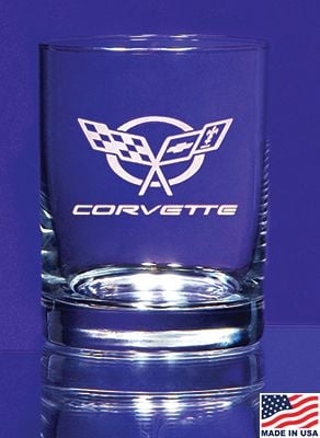 C5 Corvette Short Beverage Glass