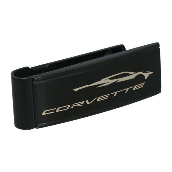 C8 Corvette Black Money Clip