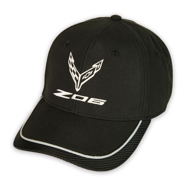 C8 Z06 Corvette Silver Accent Cap