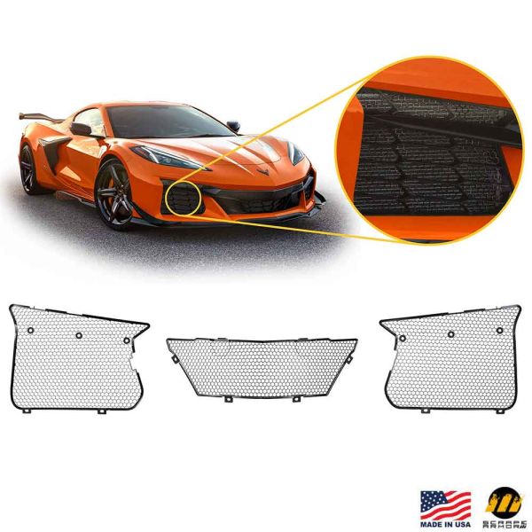 C8 Z06 Corvette Scrape Armor Radiator Guards