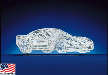 C6 Corvette Grand Sport Metal Sculpture