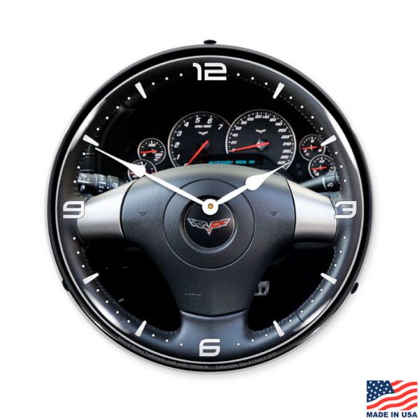 C6 Corvette Dash LED Lighted Clock