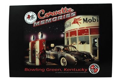 NCM Corvette Memories Postcard