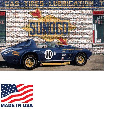 "The Grand Sport One" Watercolor Print by Dana Forrester