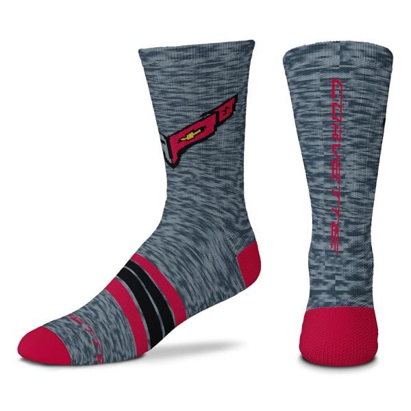 C8 Corvette Quad Crew Socks