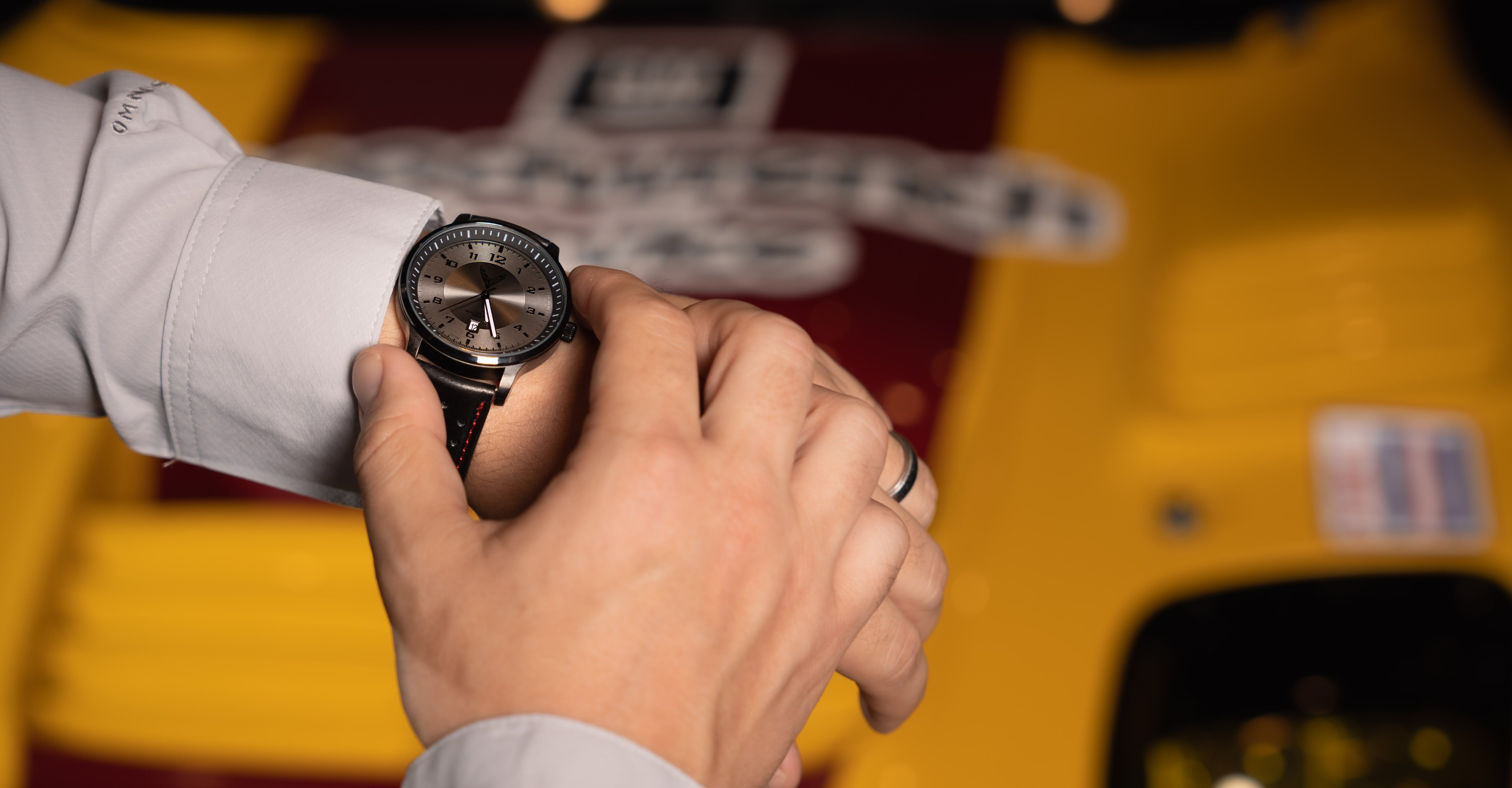 Men's watches and jewelry only at the CorvetteStore
