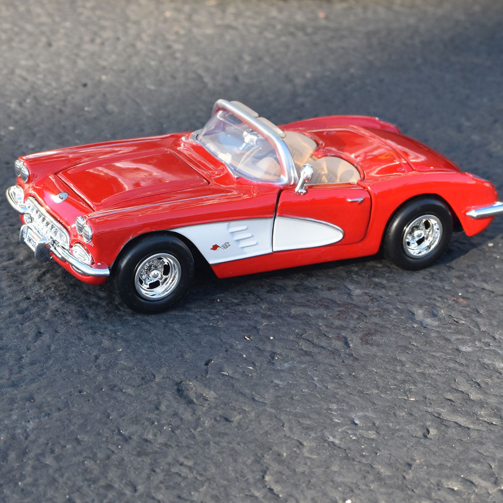 Red corvette toy car online