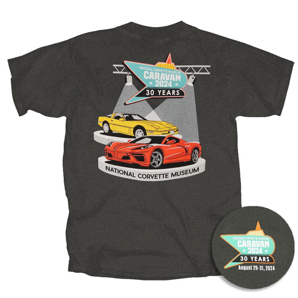 2024 National Corvette Museum Caravan Event T-shirt