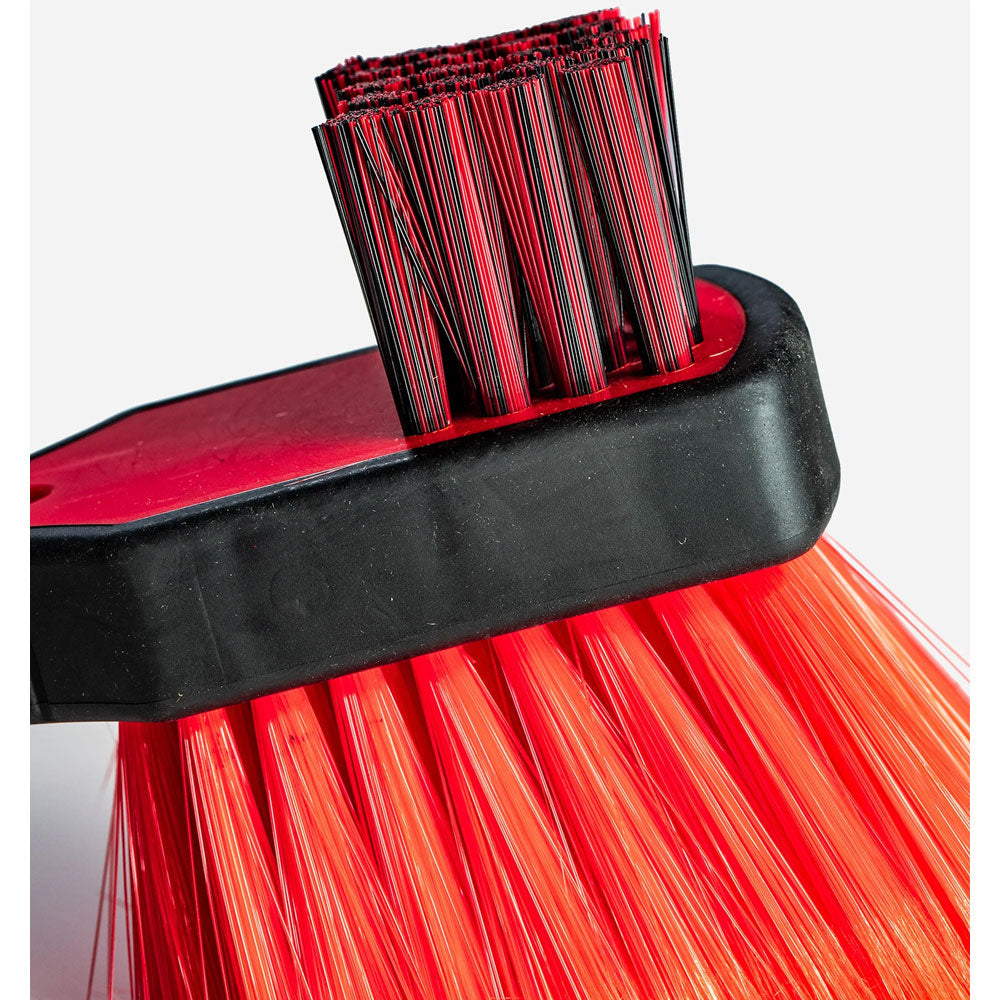 Close up of the bristles on the Adams Wheel and Tire Brush