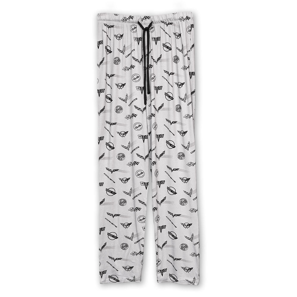 C1-C8 Corvette Emblems Print Mens Lounge Pants