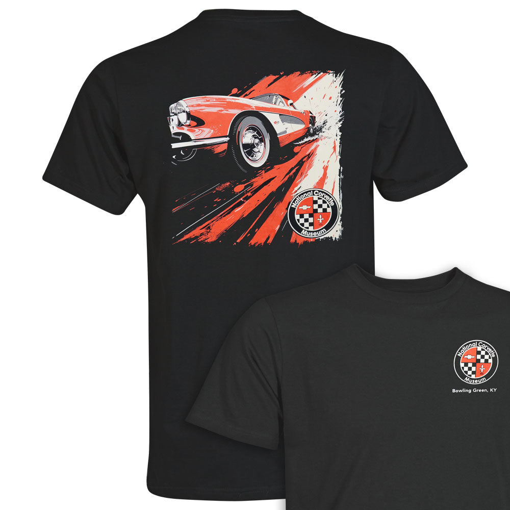 C1 Red Corvette NCM T-shirt