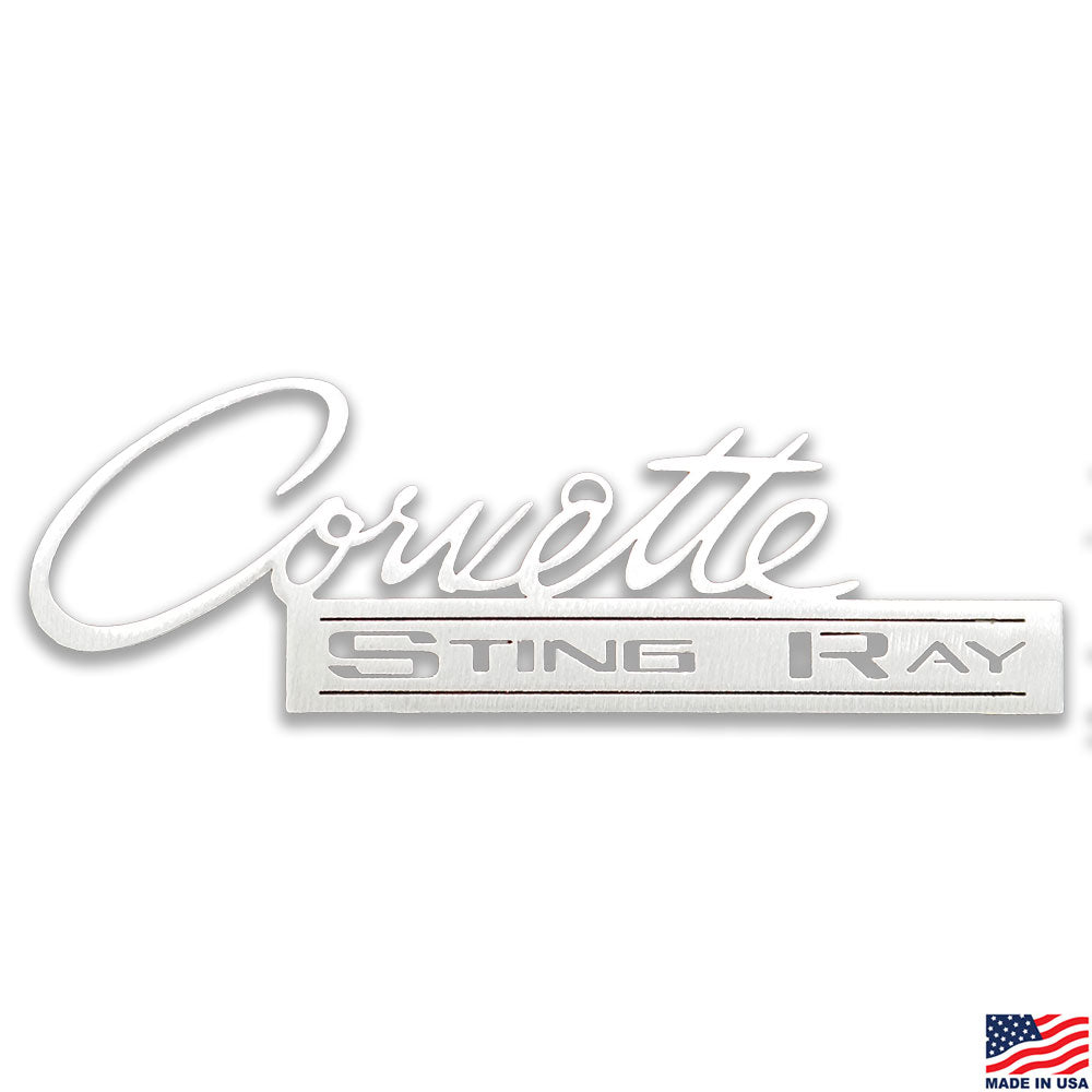 C2 Corvette Sting Ray Emblem Ornament