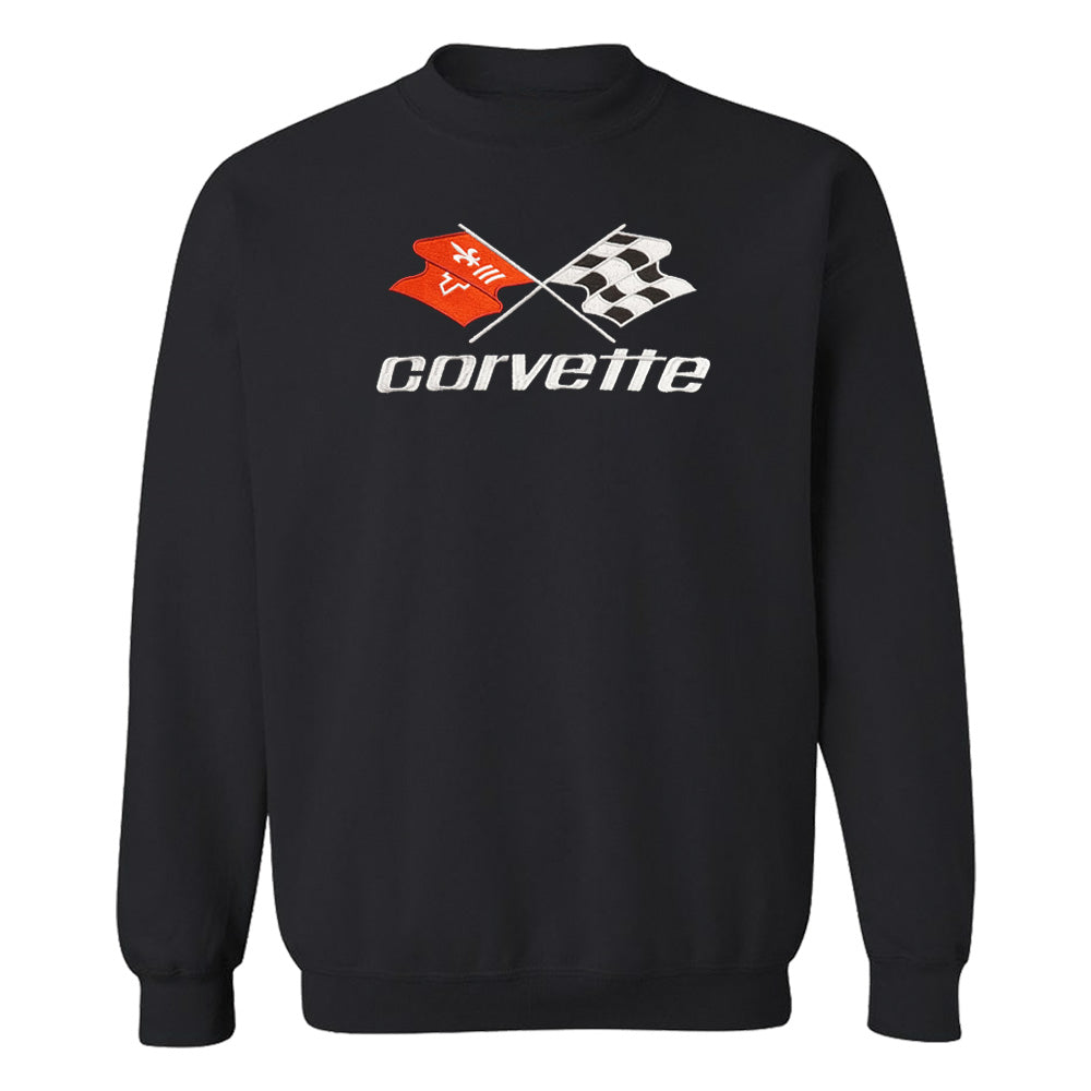 C3 Corvette Embroidered Emblem Classic Sweatshirt