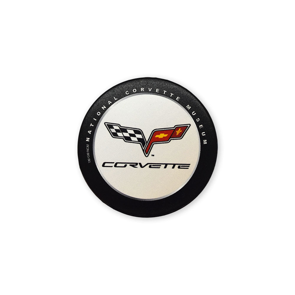 C6 Corvette Emblem NCM Leather Magnet