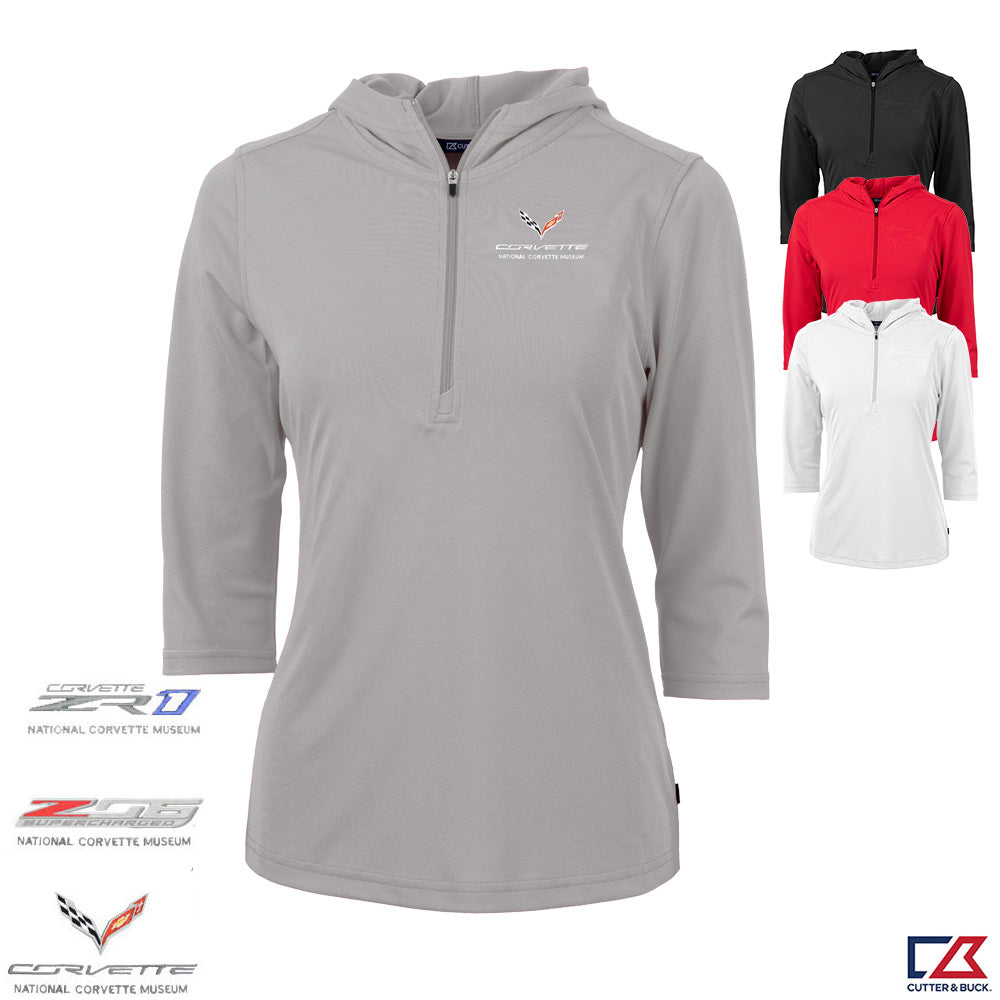 C7 Corvette Custom Virtue Eco Ladies' Quarter-Zip
