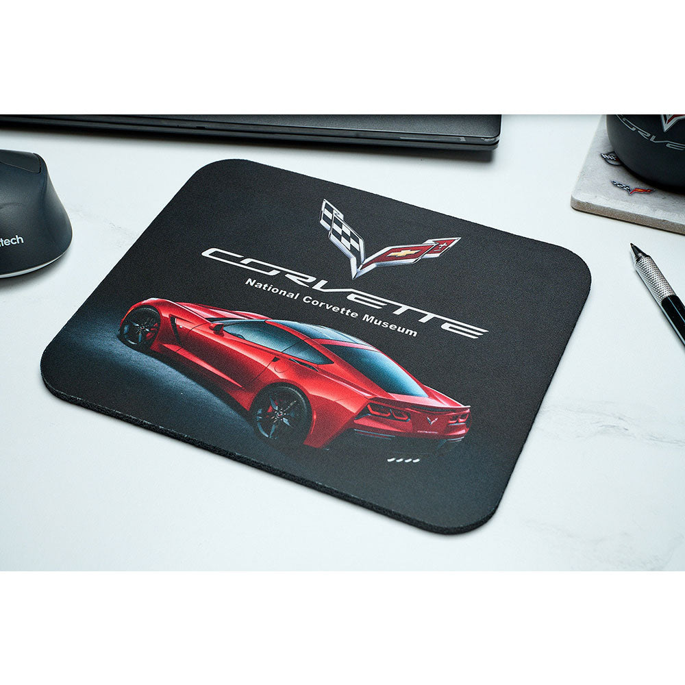C7 Red Vette Mouse Pad