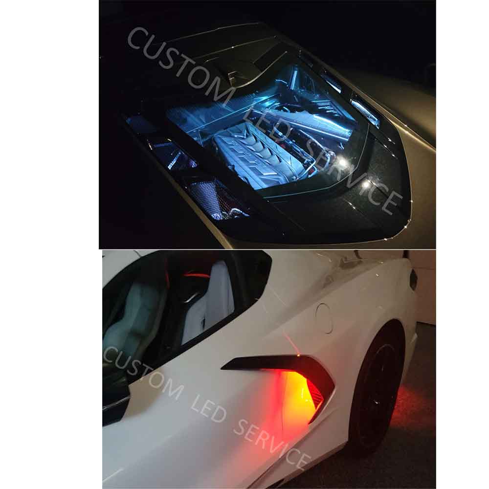 C8 Corvette Coupe Exterior RGB LED Systems Level 2