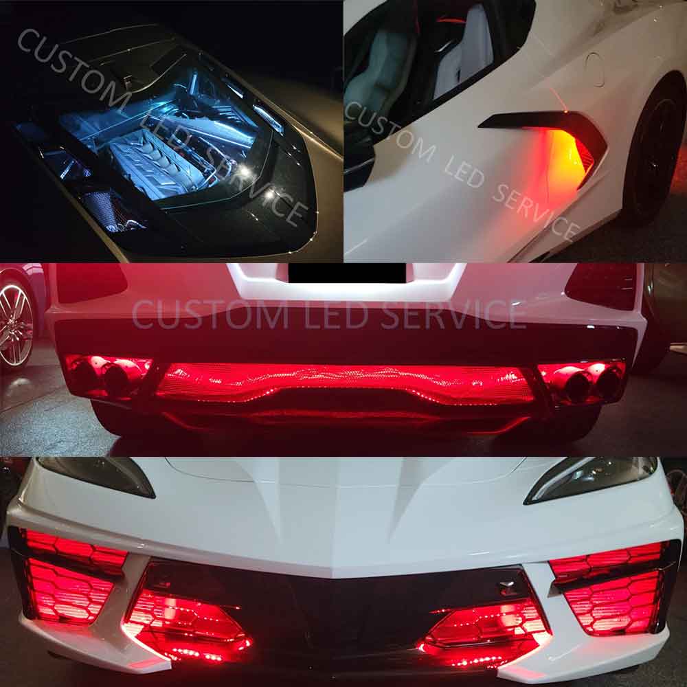 C8 Corvette Coupe Exterior RGB LED Systems Level 4