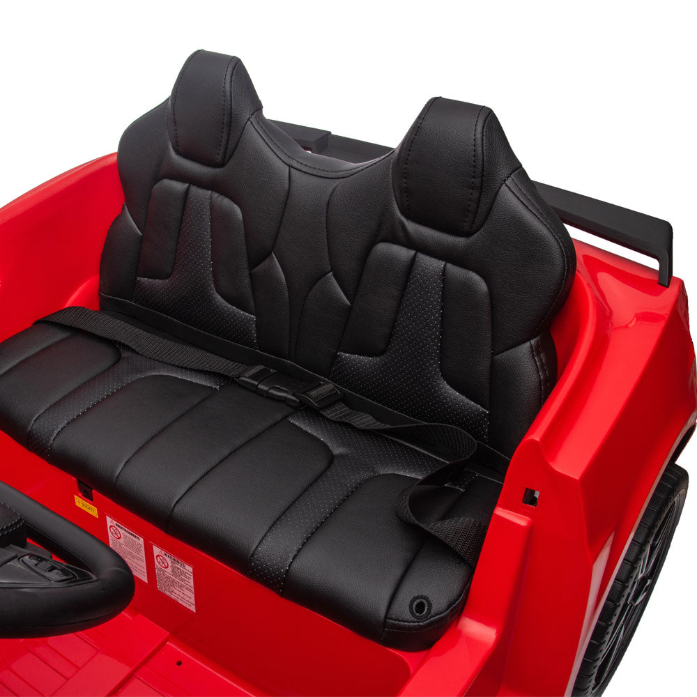 C8 Corvette Kids 24 Volt Electric Red Vehicle Seats
