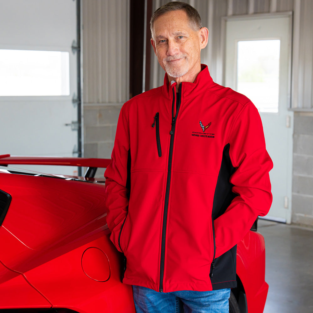 C8 Corvette Men's Narvik Colorblock Jacket