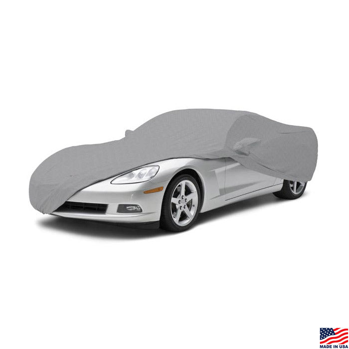 Image of the Mosom Plus car cover on a Corvette