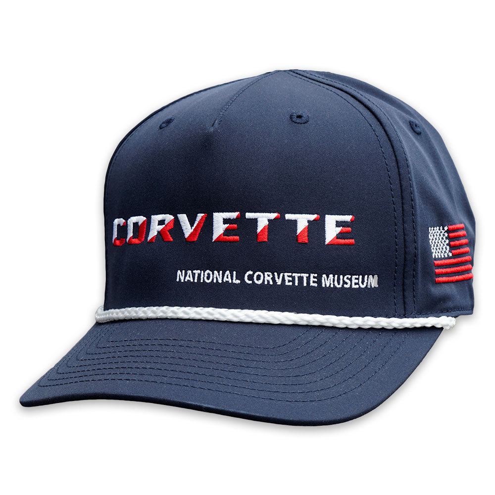 Corvette Flag Navy Cap