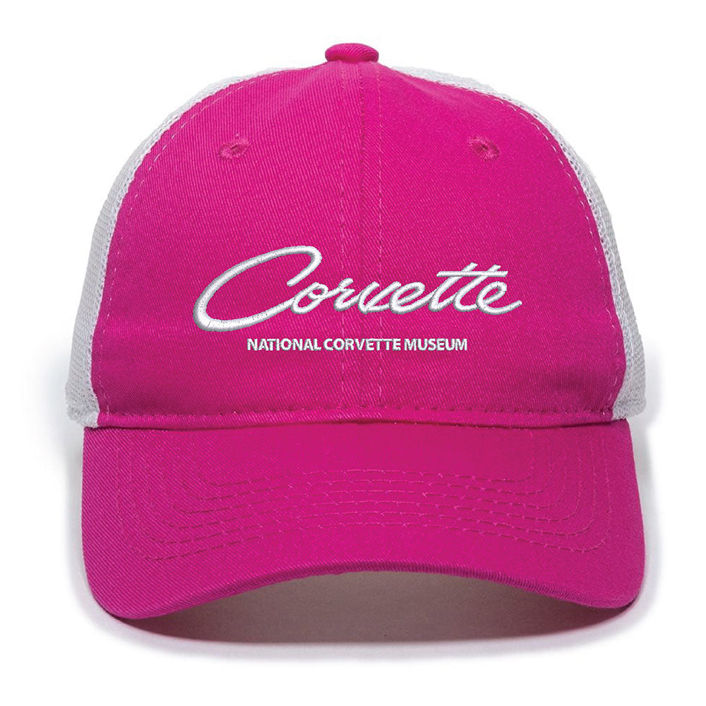 Corvette Ladies Hot Pink Cap