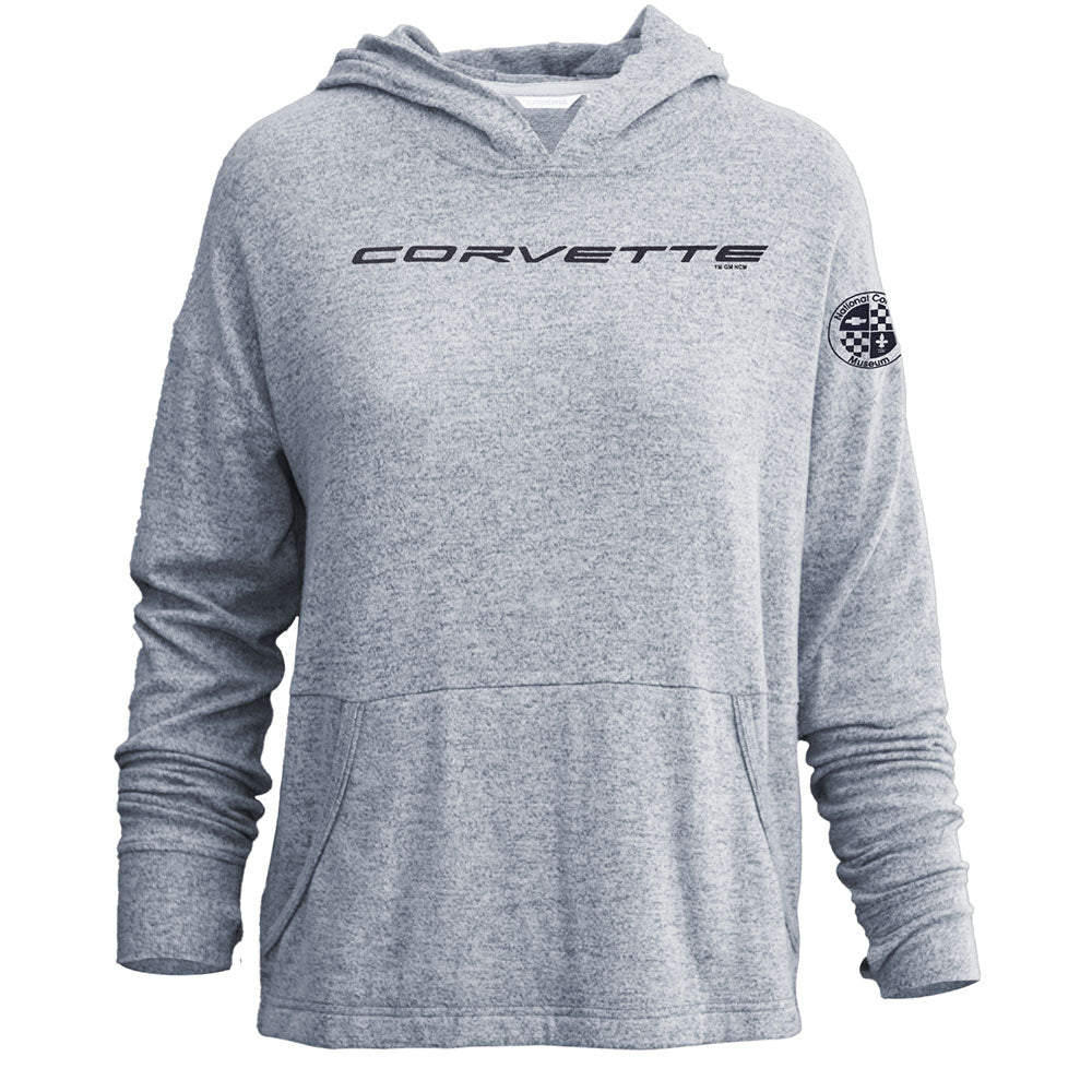 Corvette Ladies' Navy Loungewear Hoodie