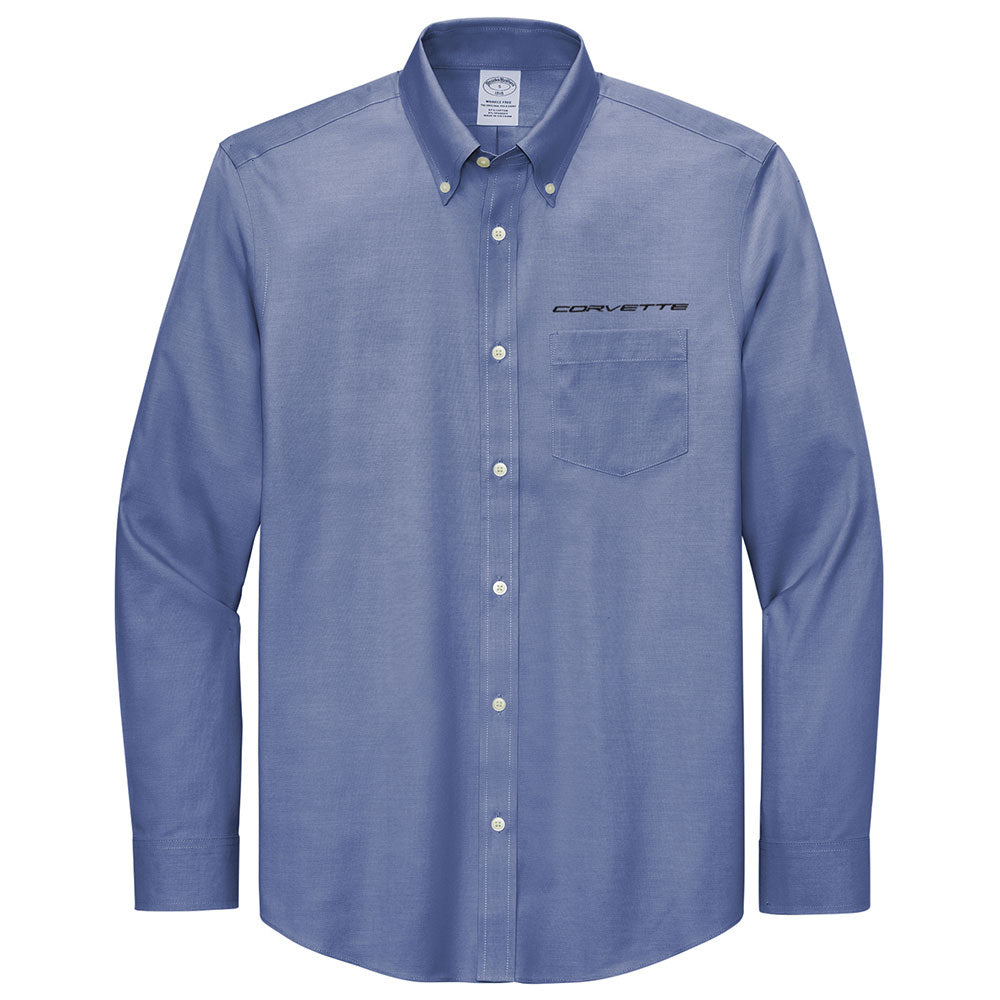 Corvette Men's Brooks Brothers® Blue Dress Shirt