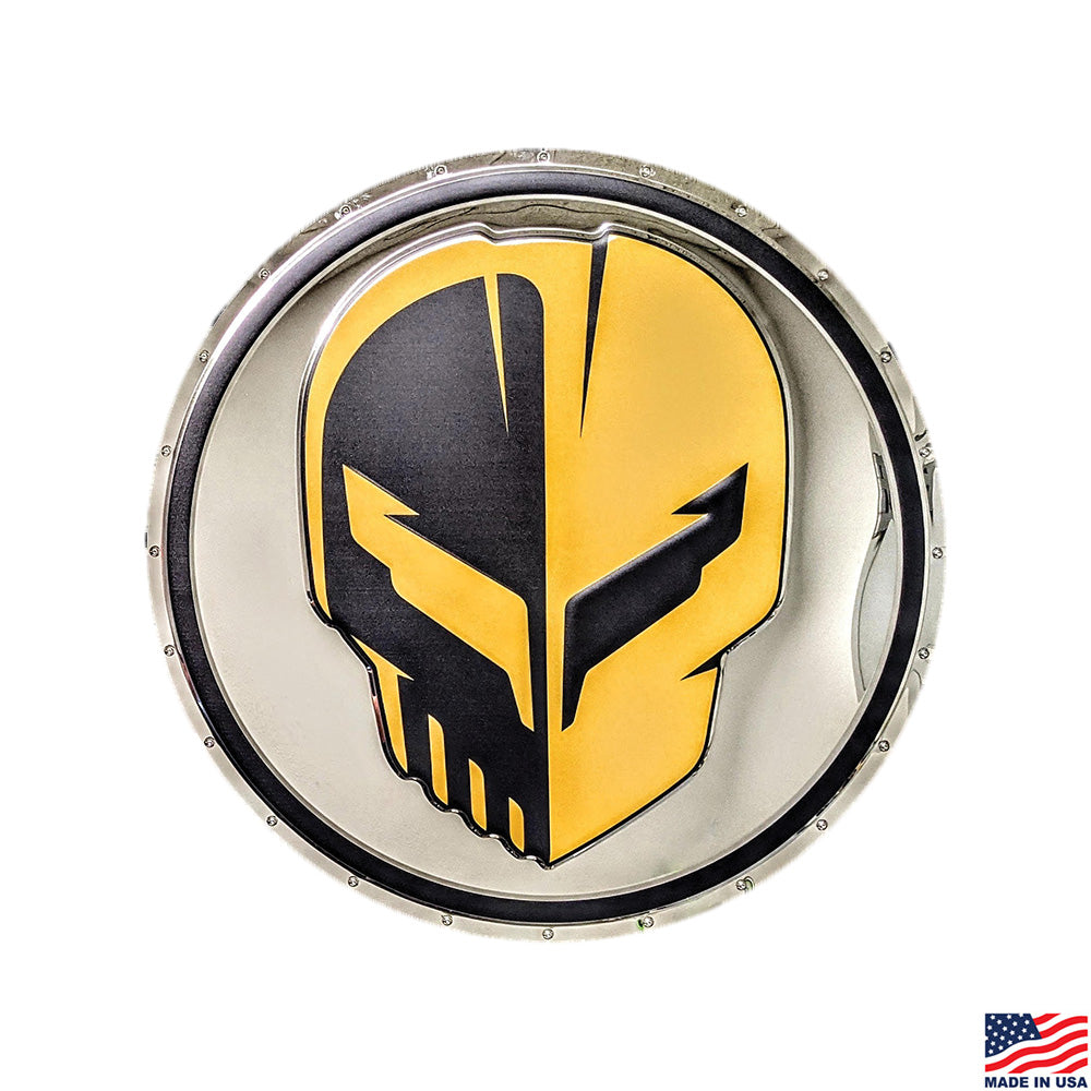 Corvette Racing Jake Emblem Stainless Steel Sign