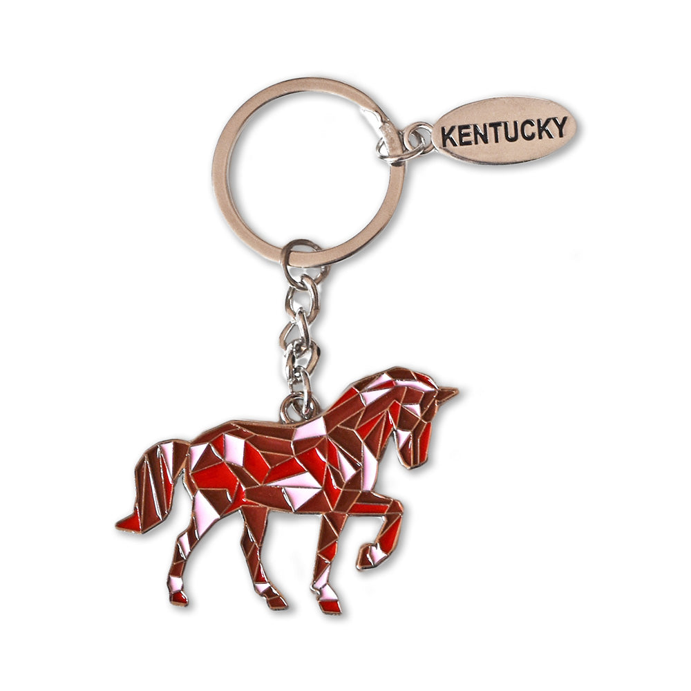Kentucky Horse Montage Keychain