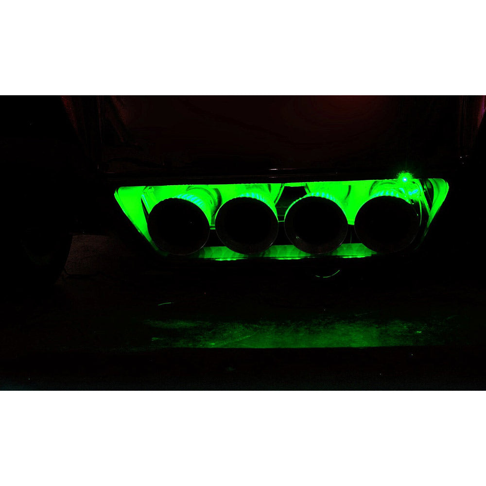 C7 Corvette Exhaust LED Lighting Kit in Green