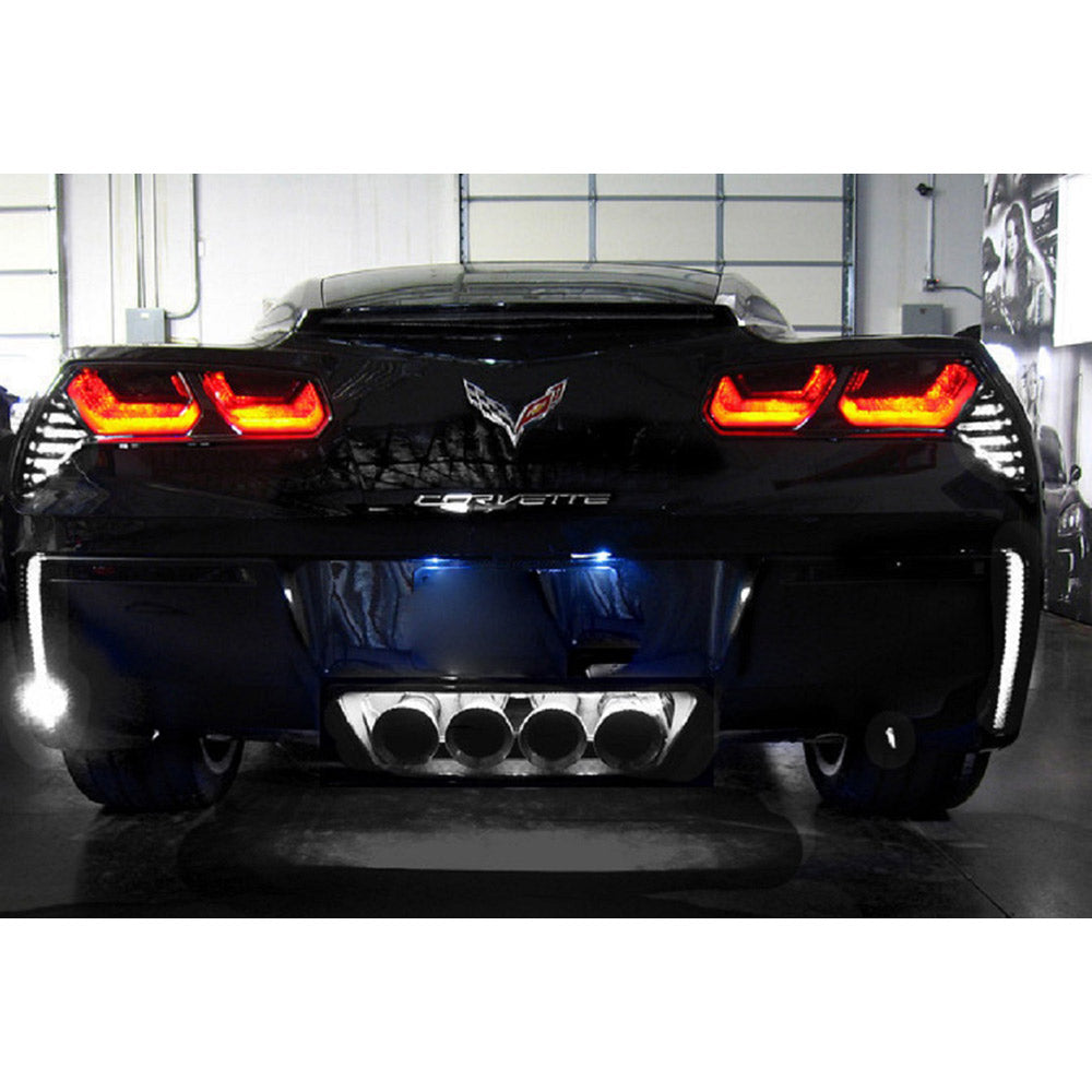 C7 Corvette Rear Fascia LED Lighting Kit in White