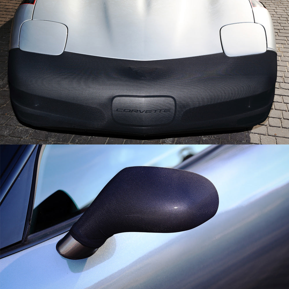 Novistretch C5 Corvette Front Bumper Mask and Mirror Covers Bundle
