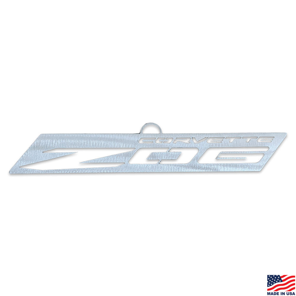 C8 Z06 Corvette Emblem Ornament