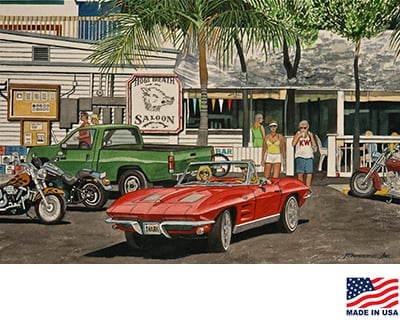 "Hogs Breath Cruisers" Giclee print by Dana Forrester